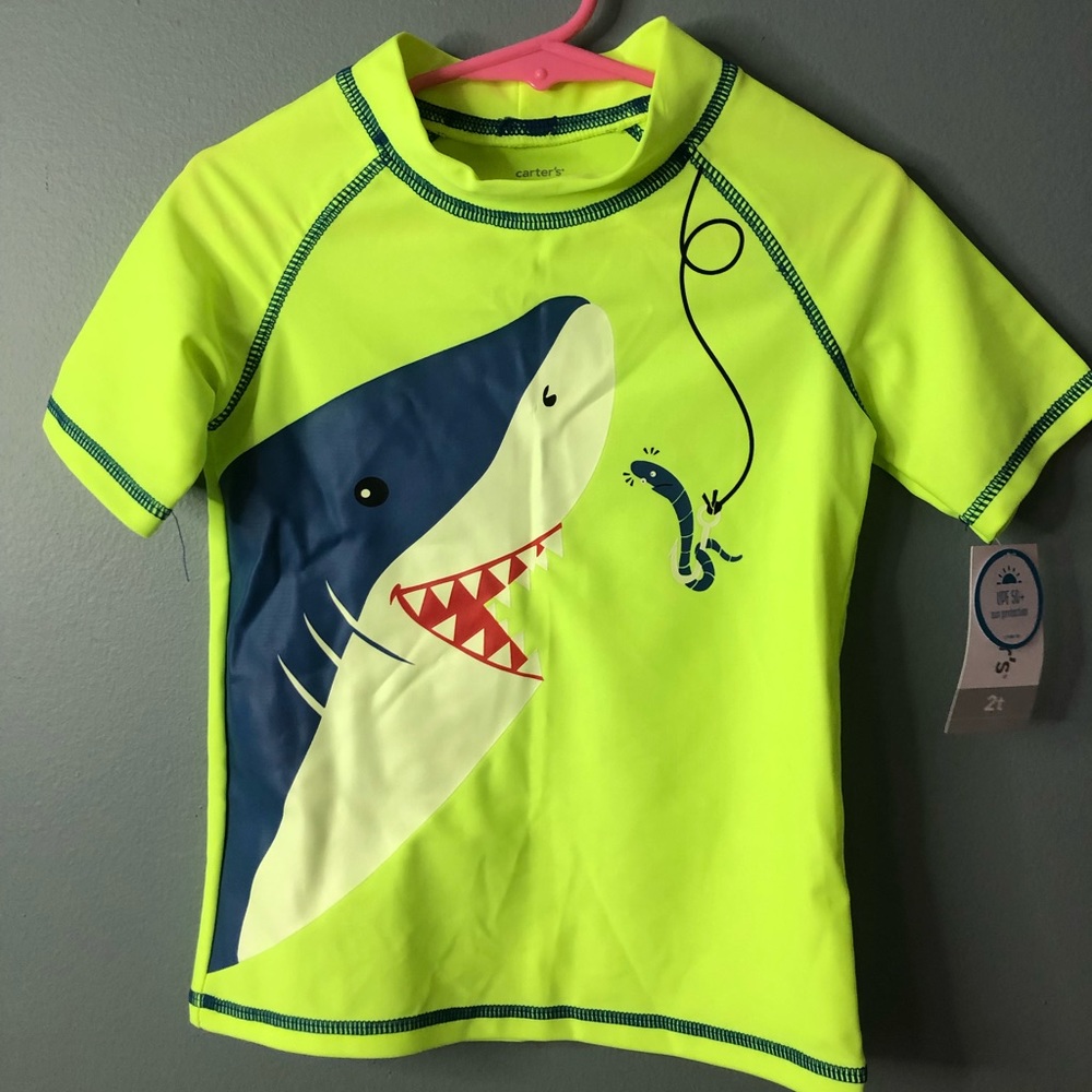 Carters swim shirt